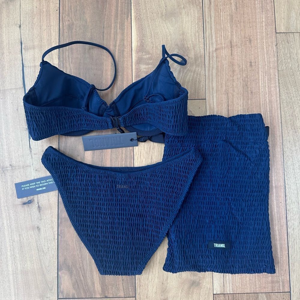 TRIANGL SARIA NORMAL MOONLIGHTâBIKINI SET NWT + BAG - Picture 4 of 9
